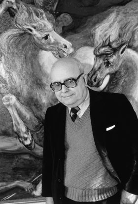 Aligi Sassu anziano