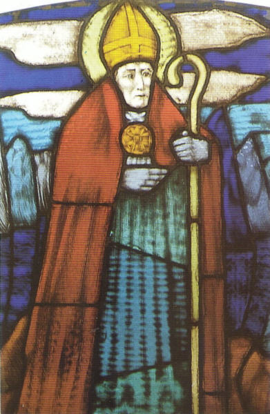 vetrata dedicata a San Bernardo