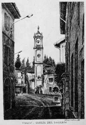 Vista da via Butti