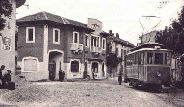 Il capolinea a Viggiù (Piazza Europa)